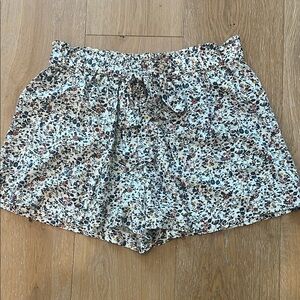 Madewell Floral High Waist Women's Shorts